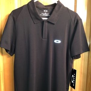 Oakley Polo, Men’s, Large, Black, NWT
